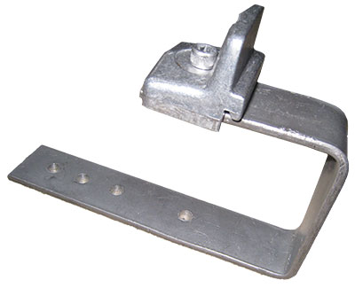 Vertical Roof Mount Anchor with Rail Clamp